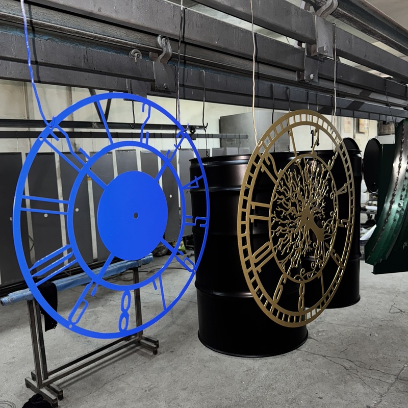 İç Mekan Dekorasyon Ürünleri Elektrostatik Toz Boyama